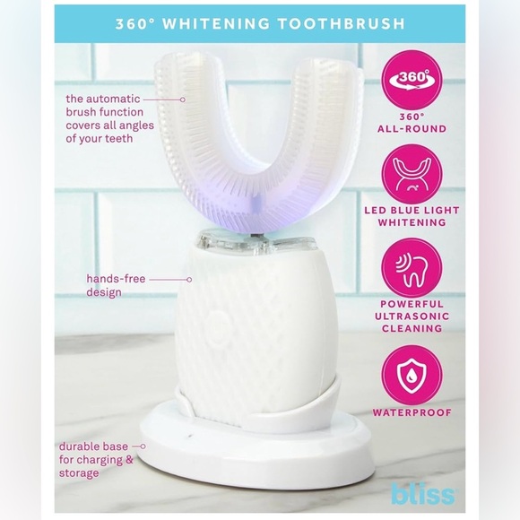 Bliss 360 uUltrasonic Whitening Toothbrush New - Picture 3 of 5